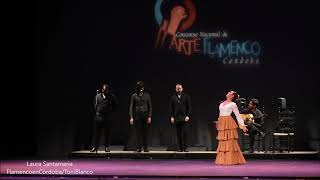 Laura Santamaria, XXII Concurso Nacional de Arte Flamenco, Córdoba