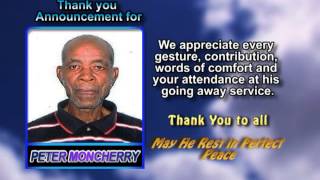 Peter Moncherry thank you