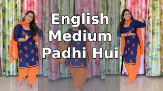 English medium padhi hui | Sapna choudhary | haryanvi | dance video | dance by Renu panwar |