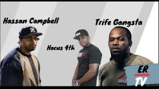 HASSAN CAMPBELL  Goes At It With #TrifeGangsta. 🥊🥊