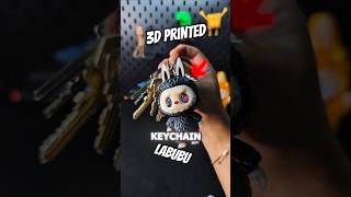 3D Printed Tiny Labubu Keychain Dual colour #howto #3dprinting