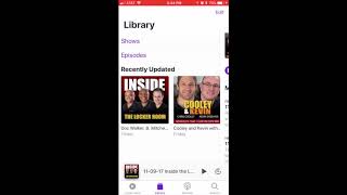 How To Delete MULTIPLE Podcasts -in one move- on iPhone "Podcasts" App! (Technology)