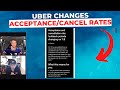 Uber Changing ACCEPTANCE And CANCELLATION Rates Again
