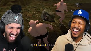 Weirdest rock fight as....a Sumo wrestler? | Paunch w/ iBerleezy