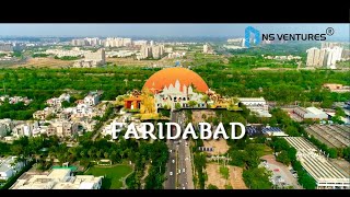 Faridabad City Aerial View | Real Estate Aerial Drone Videography | Route Videos | NS Ventures
