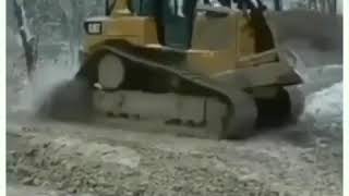 Cat dozer drift