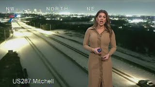 A look at North Texas road conditions on Monday morning
