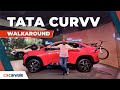 Tata Curvv Launched | Walkaround | Stylish Coupe SUV with many Premium Features