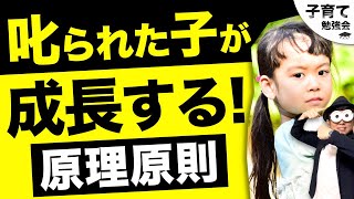 1~12歳【これだけ】叱られた子どもが成長していく場合とそうじゃない場合の決定的な違い/子育て勉強会TERUの育児・知育・幼児家庭教育