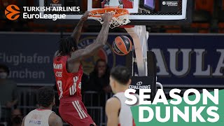 Othello Hunter | Season Dunks | 2021-22 Turkish Airlines EuroLeague