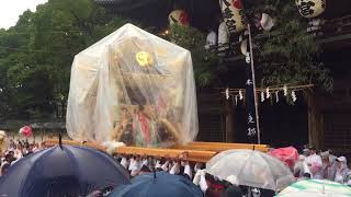 平成29年魚吹八幡神社本宮（大江島屋台）①