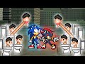 M.U.G.E.N - Sonic And Shadow Vs Skibidi Toilet? (Bônus Char Stage) (Skibidi Toilet)