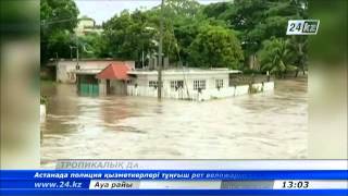 «Барри» тропикалық дауылы су тасқынына ұласты