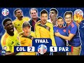 Colombia 2 Paraguay 1🔥 Copa América USA 2024😱 Reacciones Amigos 🔥 El Club de la Ironía🔥