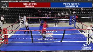 Rashad Robinson vs Yoell Cooper | 2023 USA Boxing National Championships