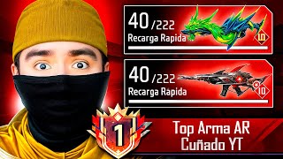 ESTAS son LAS MEJORES ARMAS para DOMINAR el PRECISO en MIRA al 100% en FREE FIRE