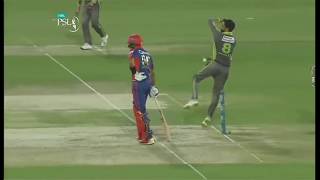 Sharjeel Khan batting all sixes in PSL V