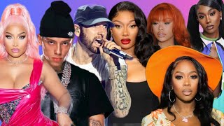 ‼️Nicki Minaj DISPLACES Travis Scott, Central Cee & Afro B at Nicki Minaj show. Eminem disses Megan.