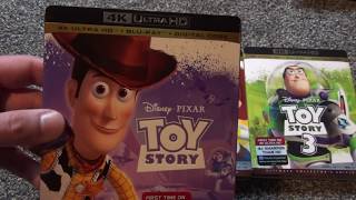 Toy Story Trilogy 4K Ultra HD Blu-Ray Unboxings
