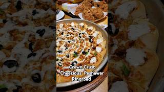 Crown Crust Pizza \u0026 Crispy Chicken Cheezious Peshawar #shorts #pizza #cheezious #cheeziouscrowncrust