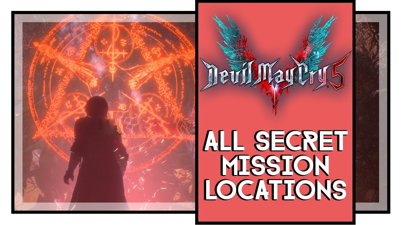 Devil May Cry 5 All Secret Mission Locations And Solutions (DMC 5 ...