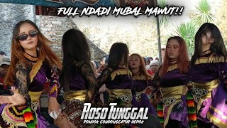 Full mubal mawut! Jathilan Roso tunggal - Babak putri ndadi Live Dukuh Sinduharjo Ngaglik.