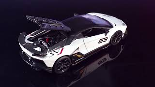 MSZ Diecast Model Car——1:24 Lamborghini Aventador SVJ 63