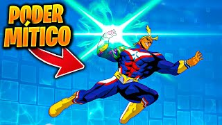 CHEGOU O PODER MÍTICO DE BOKU NO HERO NO FORTNITE! (My Hero Academia x Fortnite)