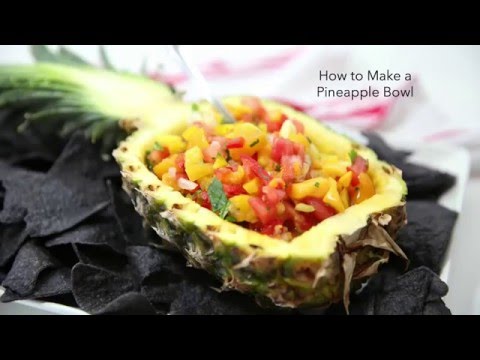 How to Make a Pineapple Bowl How to Make a Pineapple Bowl