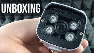 1080P HD Wireless CCTV Bullet WIFI audio Outdoor Camera Yoosee APP IP UNBOXING