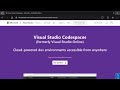 Visual Studio Codespaces (VS Code) and Azure CLI in Microsoft Edge on my iPad Pro