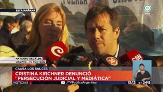 TV Pública Noticias - Cristina Kirchner en Tribunales