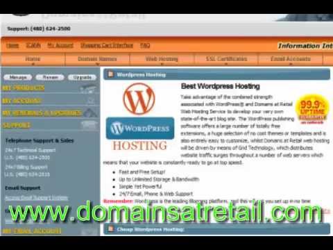 Wordpress Blog Hosting Youtube