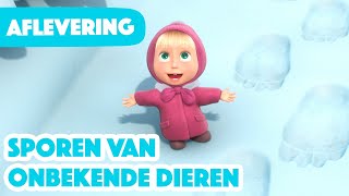 Masha en de Beer 💥 Nieuwe aflevering 2022 💥 Sporen van onbekende dieren 🐾❄️ Aflevering 4