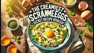 The secret to creamy scrambled eggs! A great breakfast recipe for every day 🍳