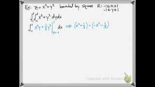 More Double Integrals Practice Problems