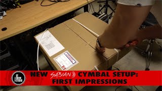 Unboxing \u0026 First Impression of my new Sabian Cymbals!