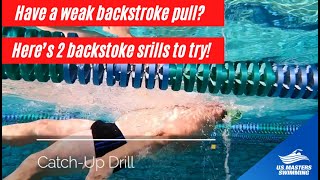 2 Drills to Improve Your Backstroke Pull 😃