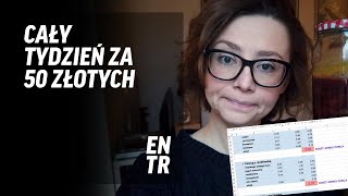 Cały tydzień za 50 złotych. Sprawdzamy, czy jest to możliwe przy szalejącej inflacji