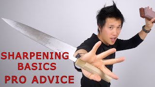 My Pro Knife Sharpening tips