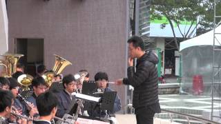 20121230 CKMB30 嘉義市國際管樂節(中正公園)-Overture for Winds (排練)