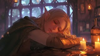 Relaxing Medieval Music - Fantasy Celtic Music, Bard/Tavern Ambience, Relaxing Sleep Music & Rain