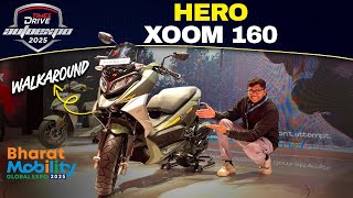 Hero Xoom 160 Scooter at Auto Expo 2025 | Stylish \u0026 Powerful | Times drive