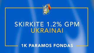 Skirkite 1.2% GPM Ukrainai