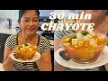 Guisado de Chayote ( Comidas en menos de 30 Min!!)