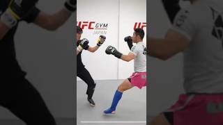 Wing Chun & JKD Wooden Dummy Techniques in Sparring #shorts #jkd #wingchun #kungfu #mma