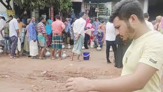 গ্রামের দুধের হাট। ৩০/৪০/৫০ টাকা কেজি দুধ। wholesale milk market in Bangladesh।