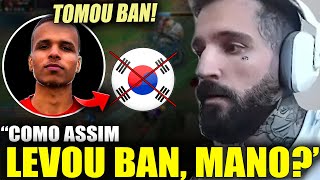 BOMBA! Momento em que o BrTT soube do BAN no Buerinho