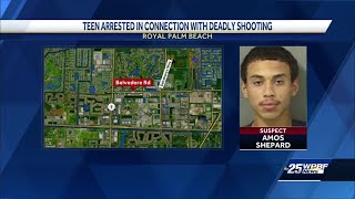 Palm Beach County Sheriff's Office arrest teenager in connection to homicide