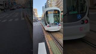 【広電路面電車】5100形5105号　袋町電停出発　#shorts